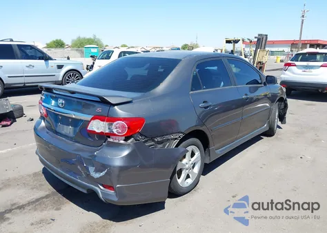 2013 Toyota Corolla S/Le from USA, damaged, VIN 5YFBU4EE3DP197606